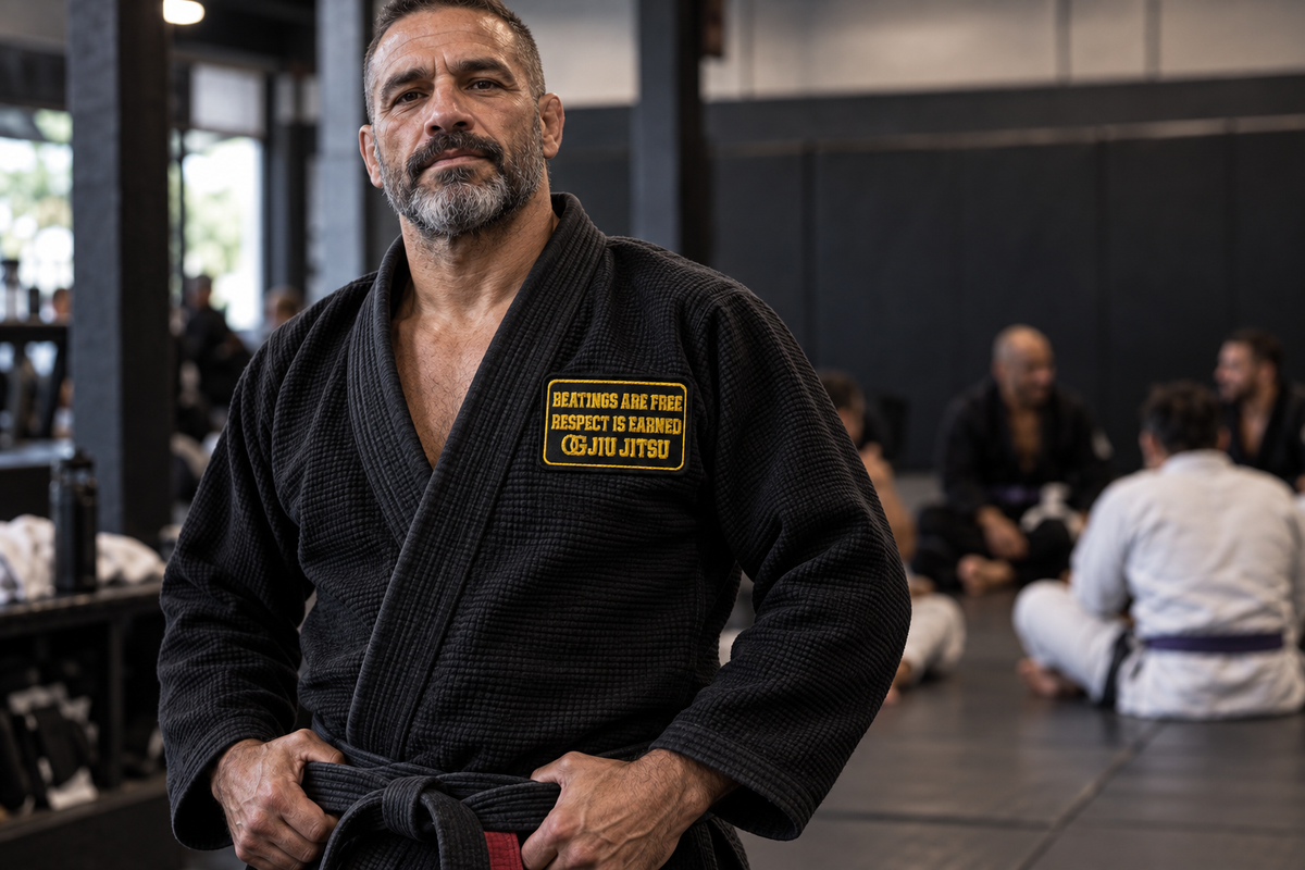 OG Jiu Jitsu Respect Is Earned - Embroidered Patche