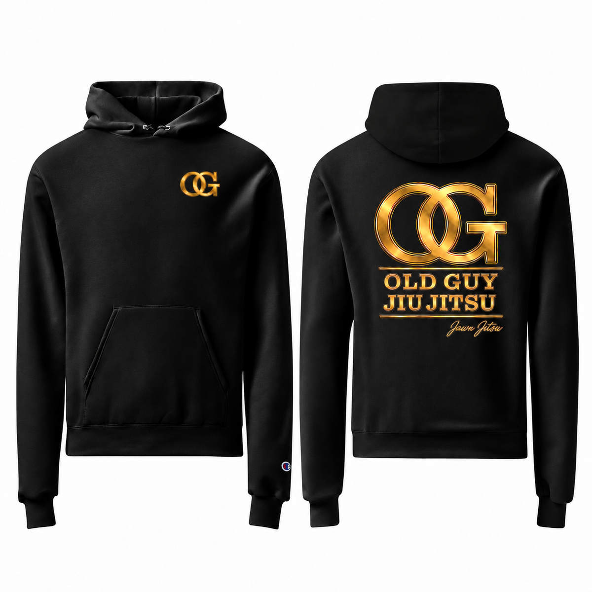 OG Old Guy Jiu Jitsu Champion Pullover Hoodie – Still Dangerous, Just Sore