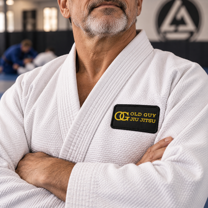 OG Old Guy Jiu Jitsu - Embroidered Patche