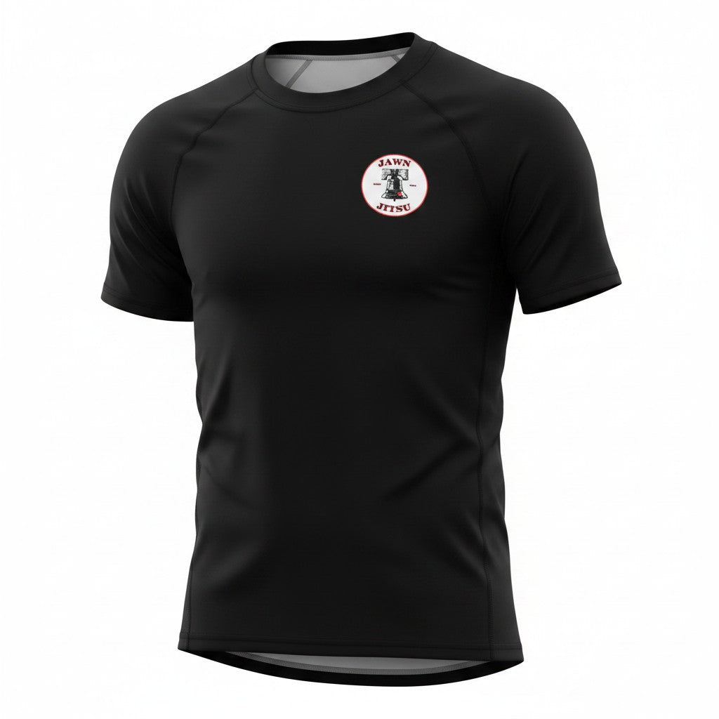 Men's Liberty Black Belt Bell Rash Guard