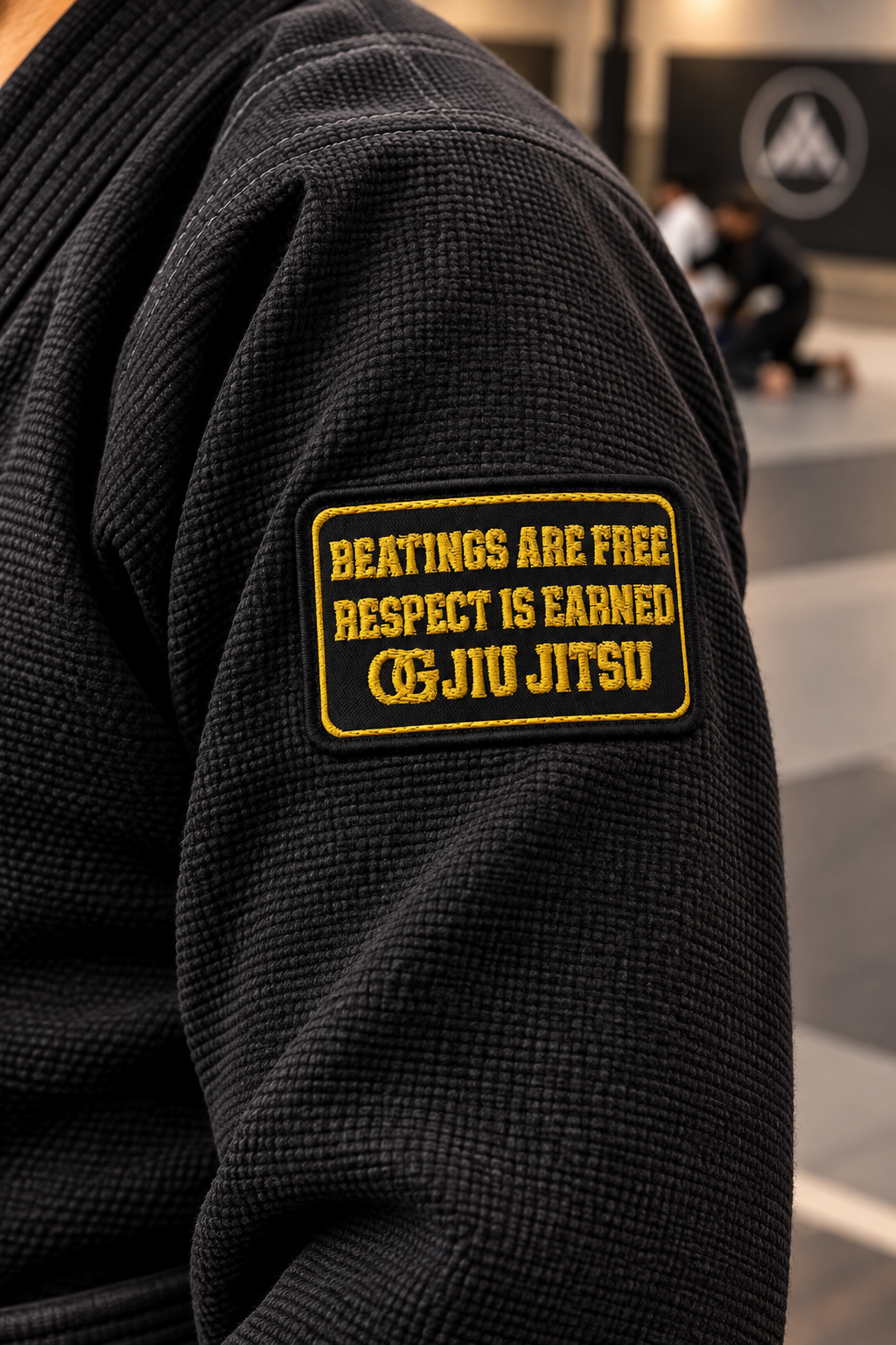 OG Jiu Jitsu Respect Is Earned - Embroidered Patche