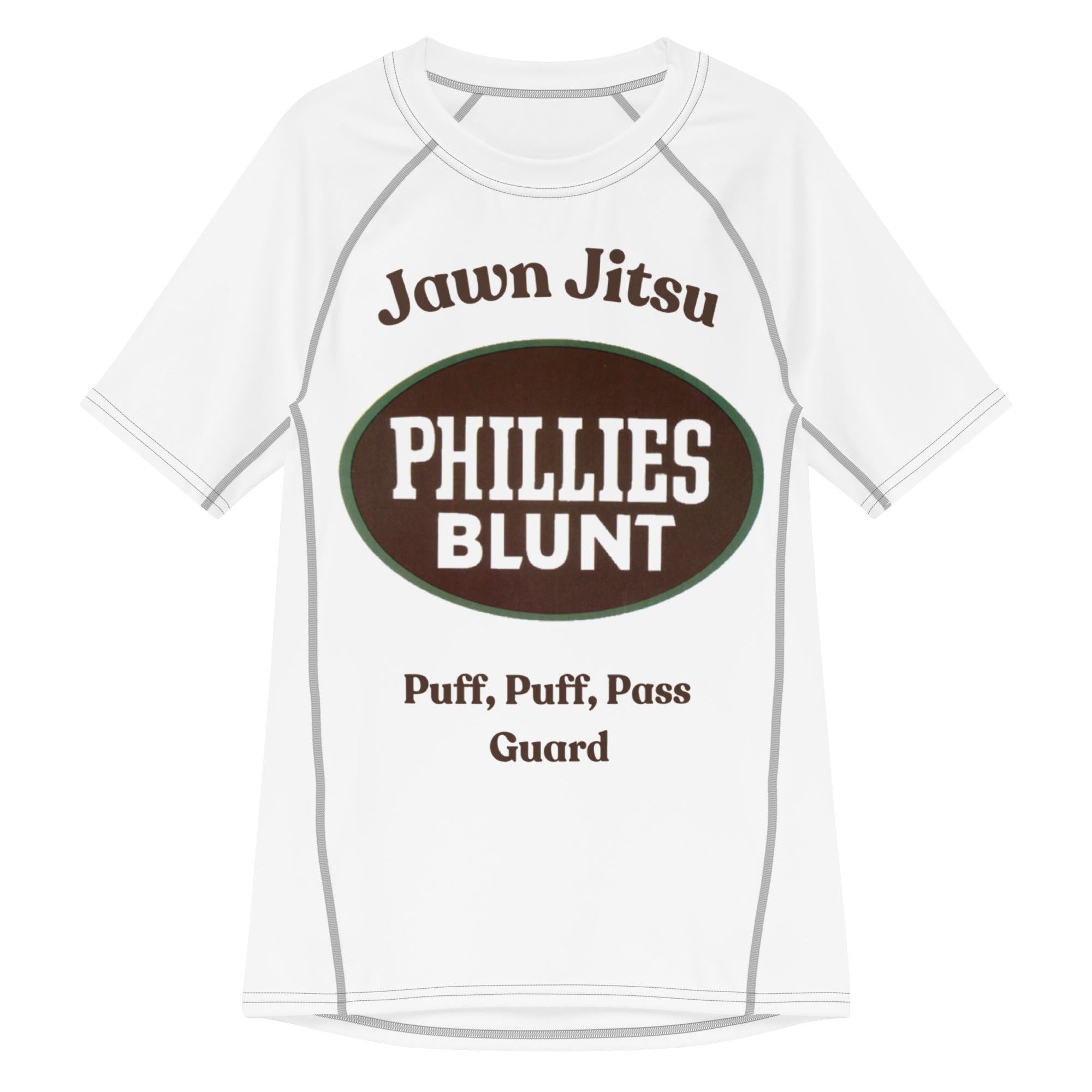 Puff, Puff, Pass Guard Short Sleeve Rash Guard – The Jawn Jitsu Shop
