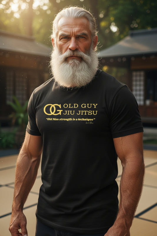 OG Jiu Jitsu "Old Man strength is a technique"